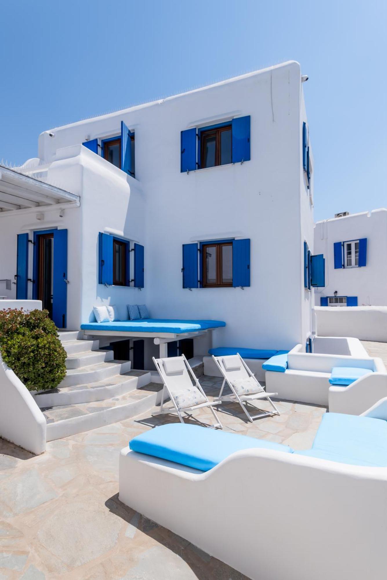 Olive Tree & Capari Mykonos Town Homes & Apartments With Pool! Екстер'єр фото