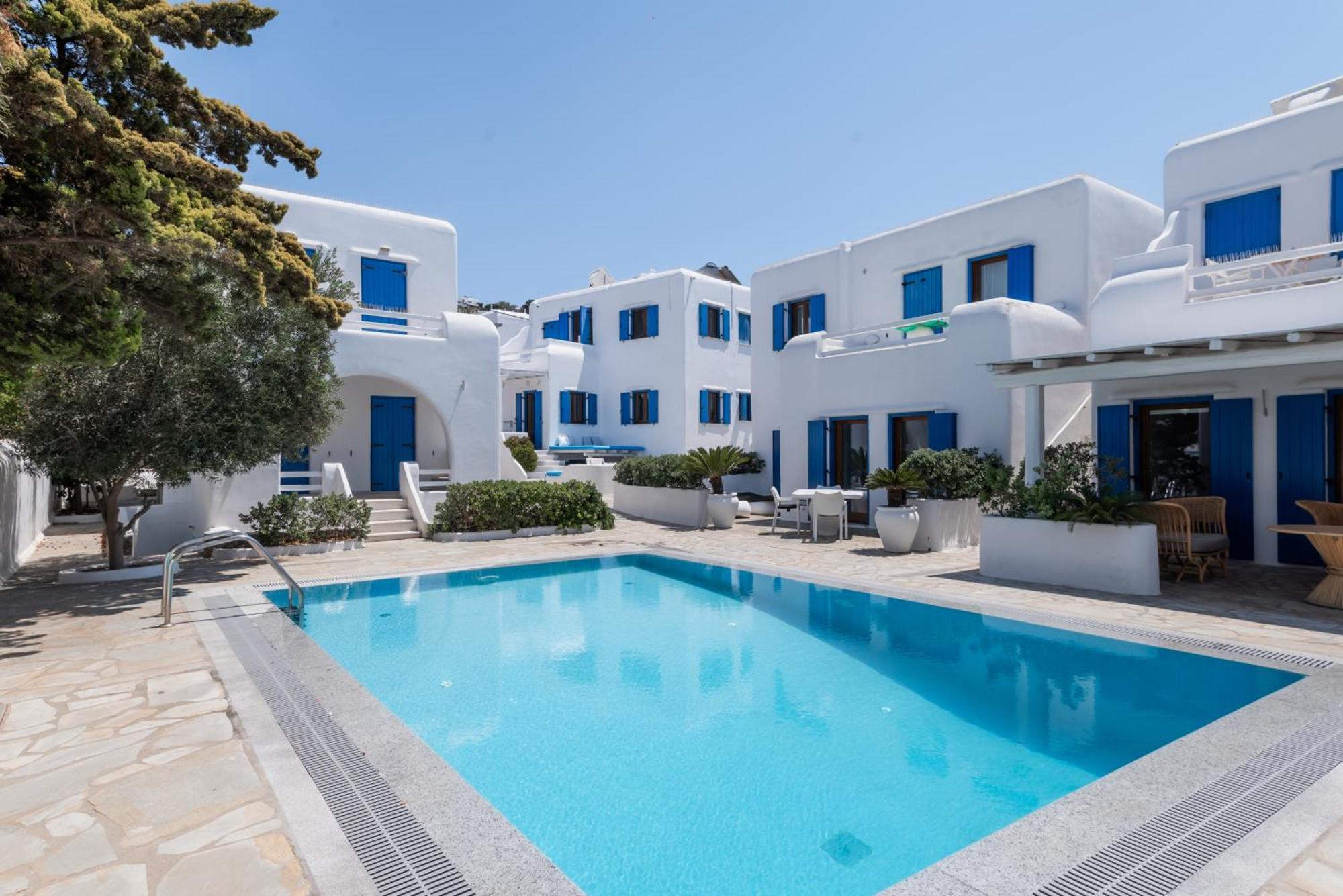 Olive Tree & Capari Mykonos Town Homes & Apartments With Pool! Екстер'єр фото