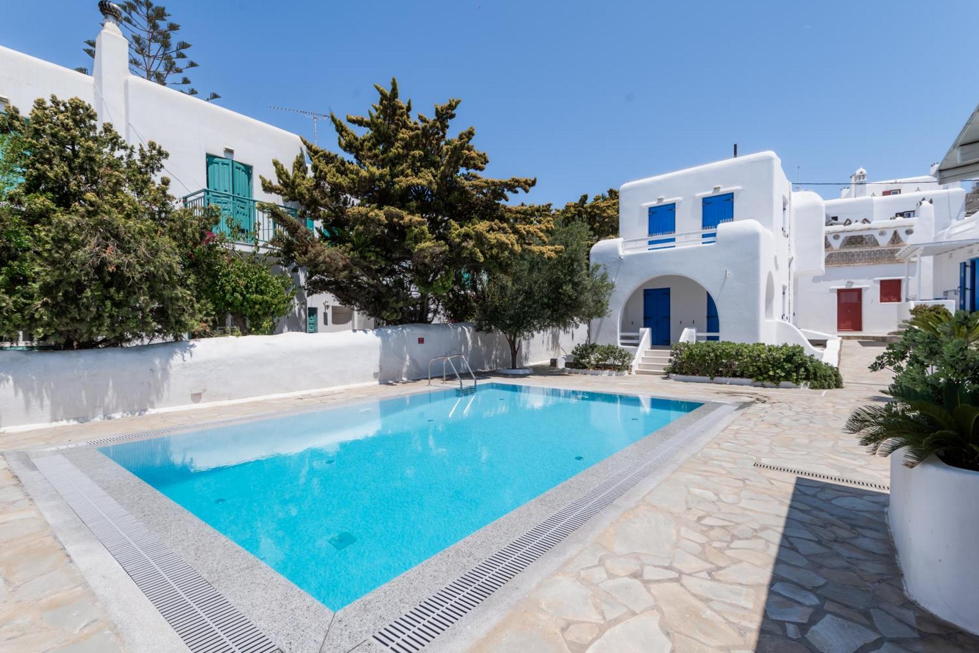 Olive Tree & Capari Mykonos Town Homes & Apartments With Pool! Екстер'єр фото
